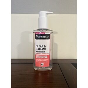 Neutrogena Clear & Radiant Face Wash Vitamin C & Pink Grapefruit  6.76 oz/200ml